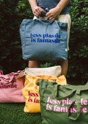 Less Plastic Is Fantastic Tote - Obus Online