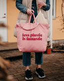 Less Plastic Is Fantastic Tote - Obus Online