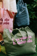 Less Plastic Is Fantastic Tote - Obus Online