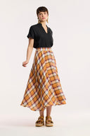 Evermore Check Circle Skirt