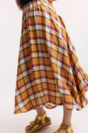 Evermore Check Circle Skirt
