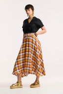 Evermore Check Circle Skirt