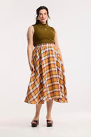 Evermore Check Circle Skirt