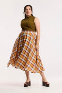 Evermore Check Circle Skirt