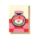 Love You Greetings Card - Obus Online