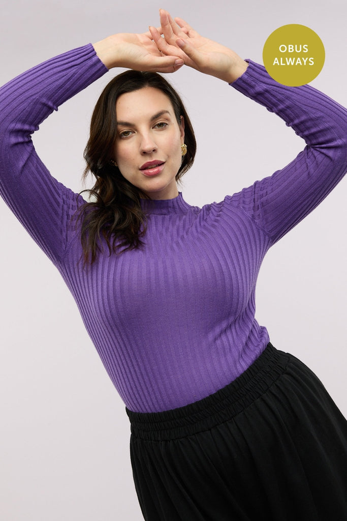 Merino Traveller Funnel Neck - Obus Online