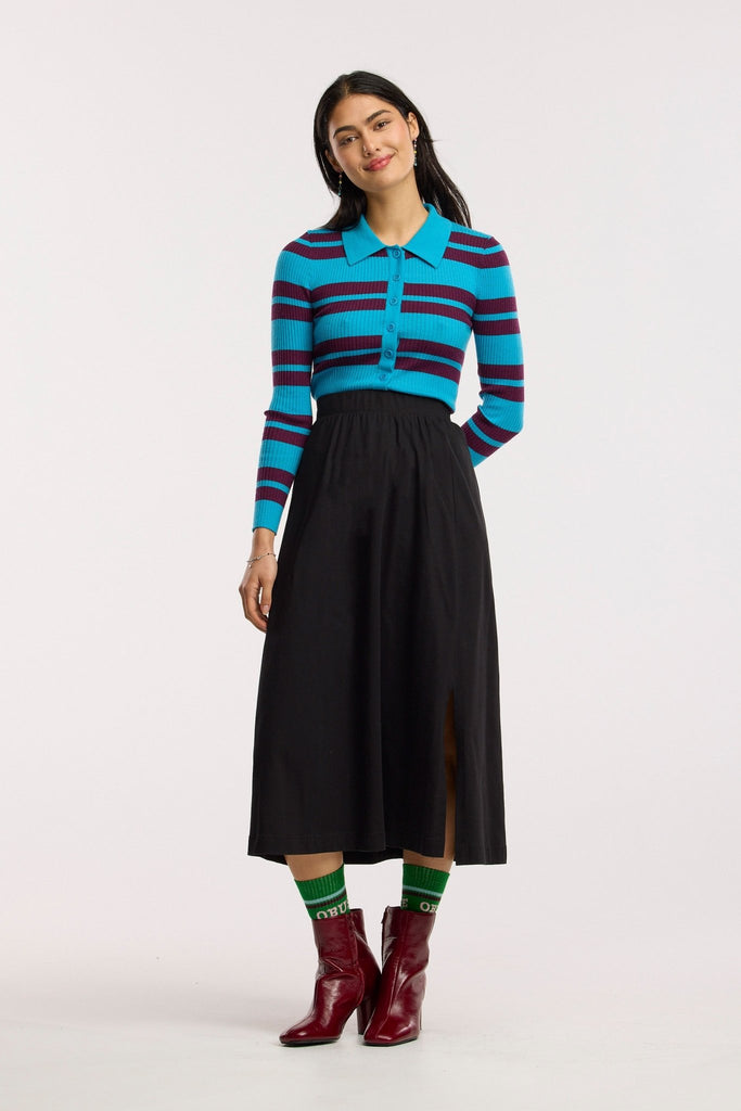 Merino Traveller Rib Polo - Obus Online