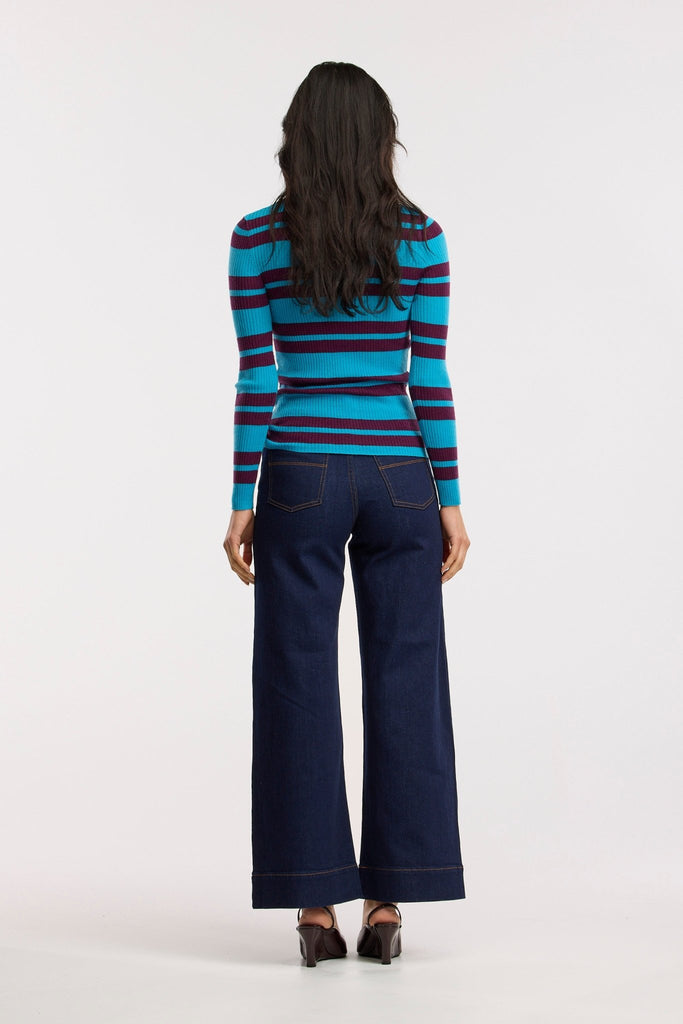 Merino Traveller Rib Polo - Obus Online
