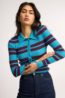 Merino Traveller Rib Polo - Obus Online