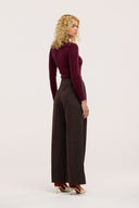 Merino Traveller Zip Roll Neck - Obus Online