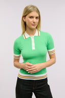 Novella Knit Polo - Obus Online