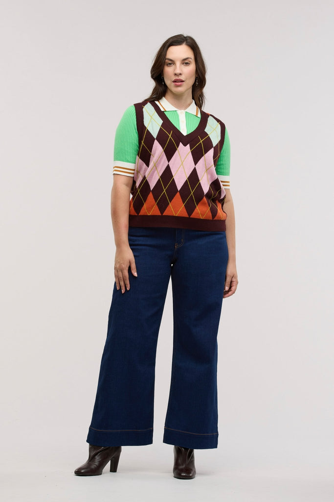Novella Knit Polo - Obus Online