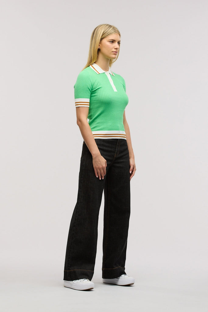 Novella Knit Polo - Obus Online