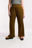 Traveller Luxe Rib Wide Leg Pant