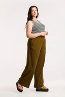 Traveller Luxe Rib Wide Leg Pant