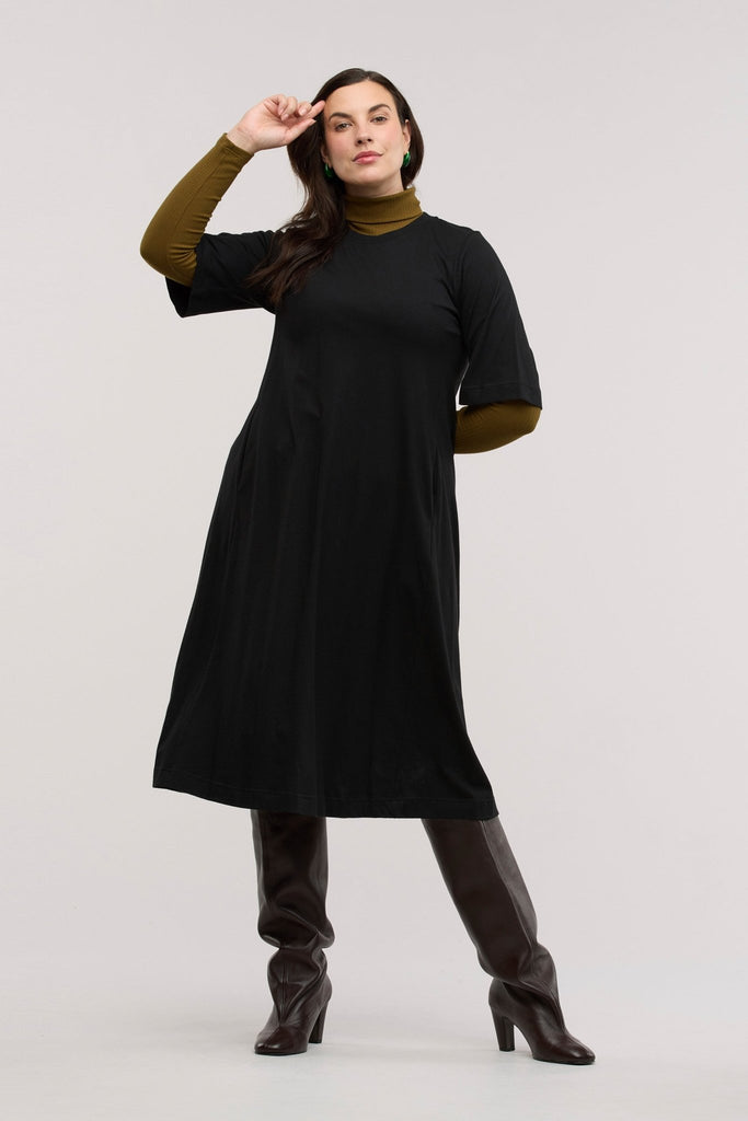 Organic Traveller Midi Dress - Obus Online