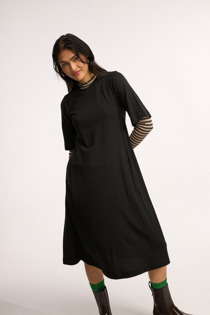 Organic Traveller Midi Dress - Obus Online