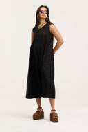 Perseverance Sleeveless Midi Dress