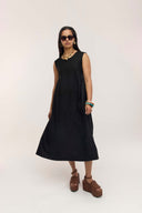 Perseverance Sleeveless Midi Dress - Obus Online
