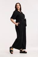 Perseverance Wide Leg Boilersuit - Obus Online