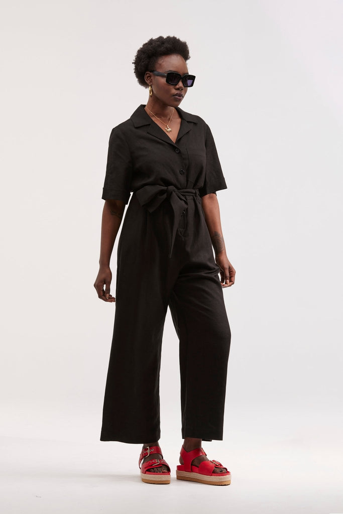 Perseverance Wide Leg Boilersuit - Obus Online