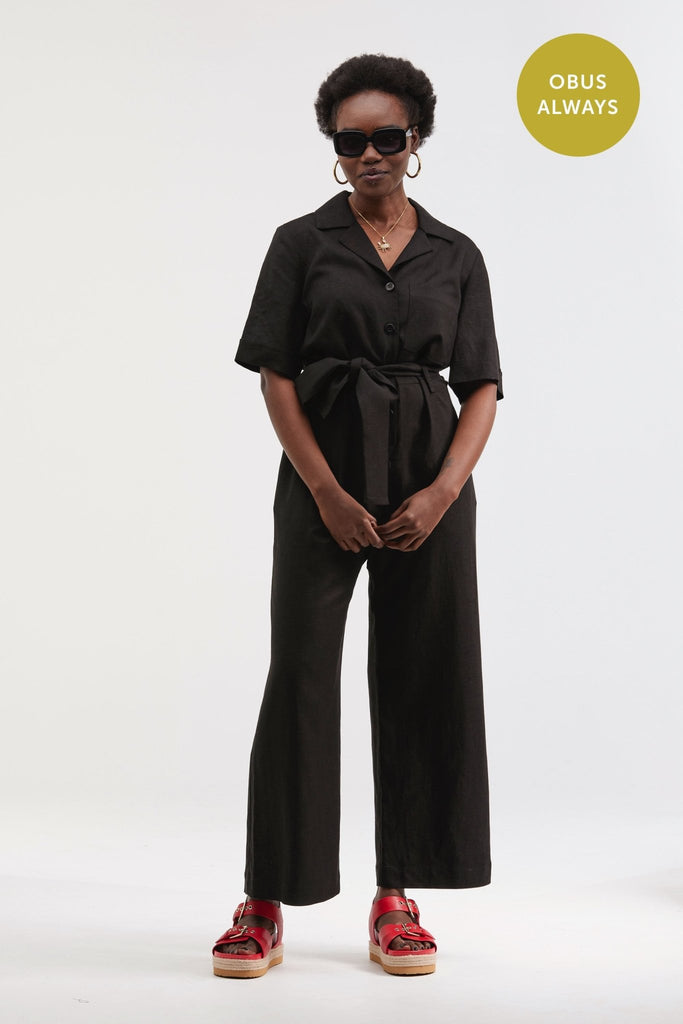 Perseverance Wide Leg Boilersuit - Obus Online