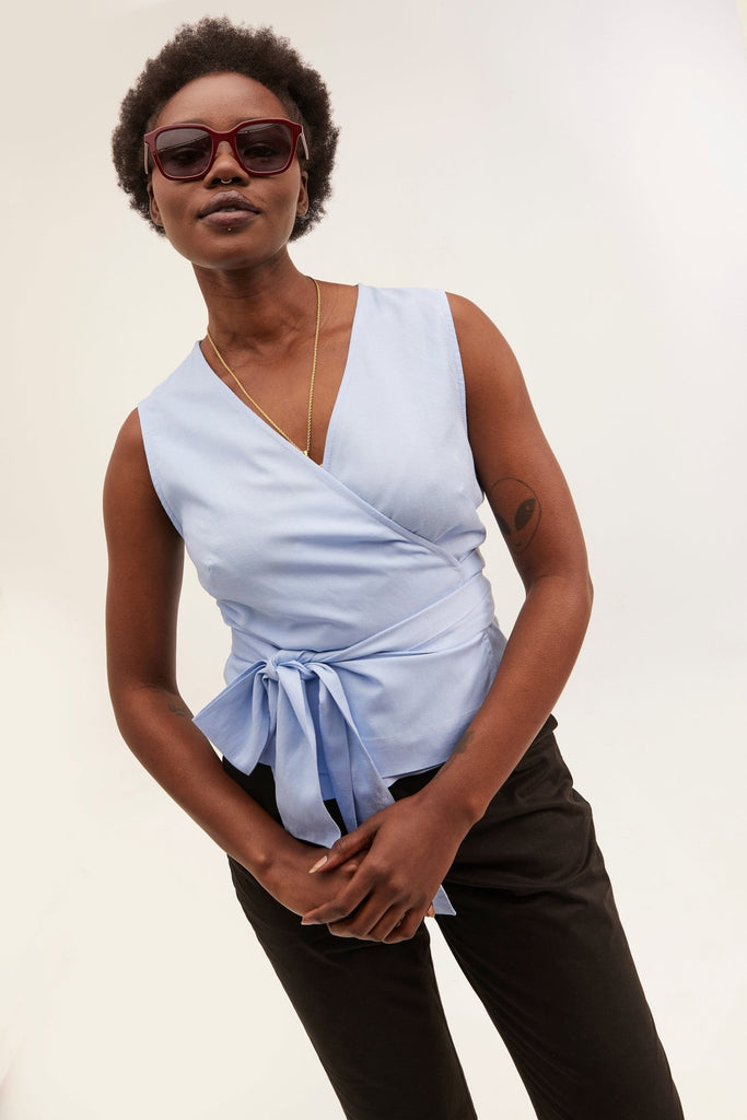 Perseverance Wrap Top - Obus Online
