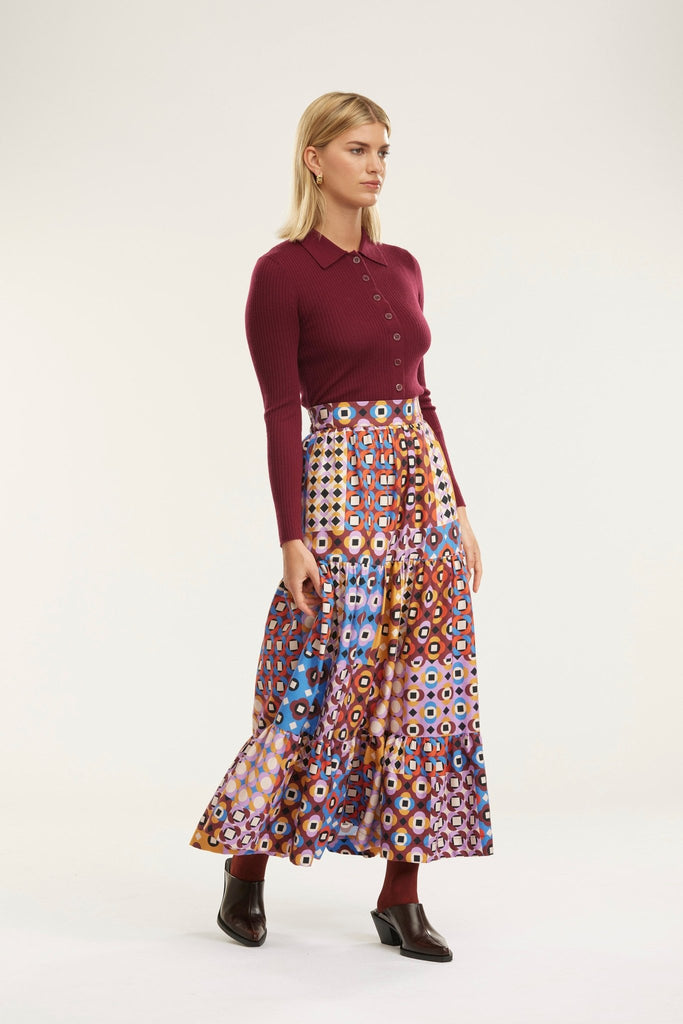Present Past Skirt - Obus Online