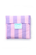 Purple Stripes Reusable Bag