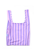 Purple Stripes Reusable Bag