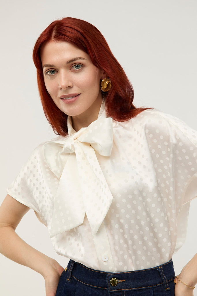 Rebel Heart Silk Blouse - Obus Online