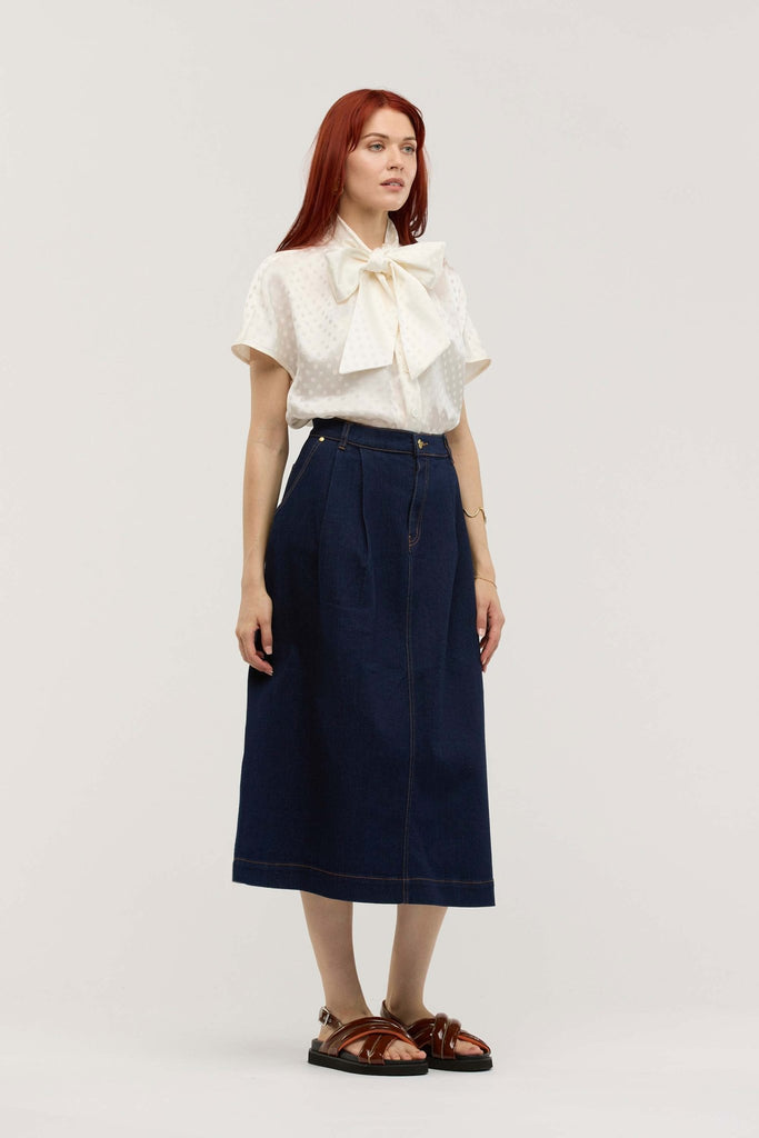 Rebel Heart Silk Blouse - Obus Online