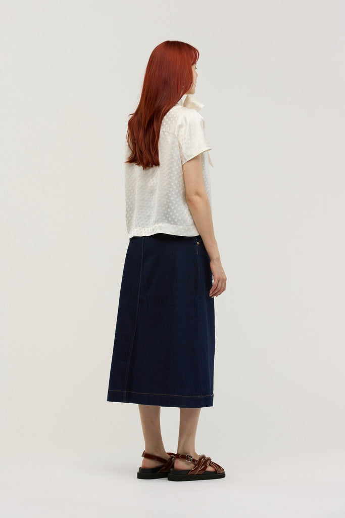 Rebel Heart Silk Blouse - Obus Online
