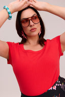 Traveller Scoop Neck Tee