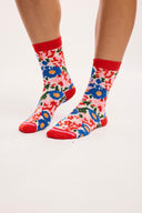 Symphony Of Flowers Sock