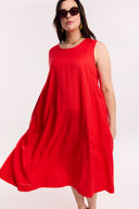 Perseverance Midi Swing Dress