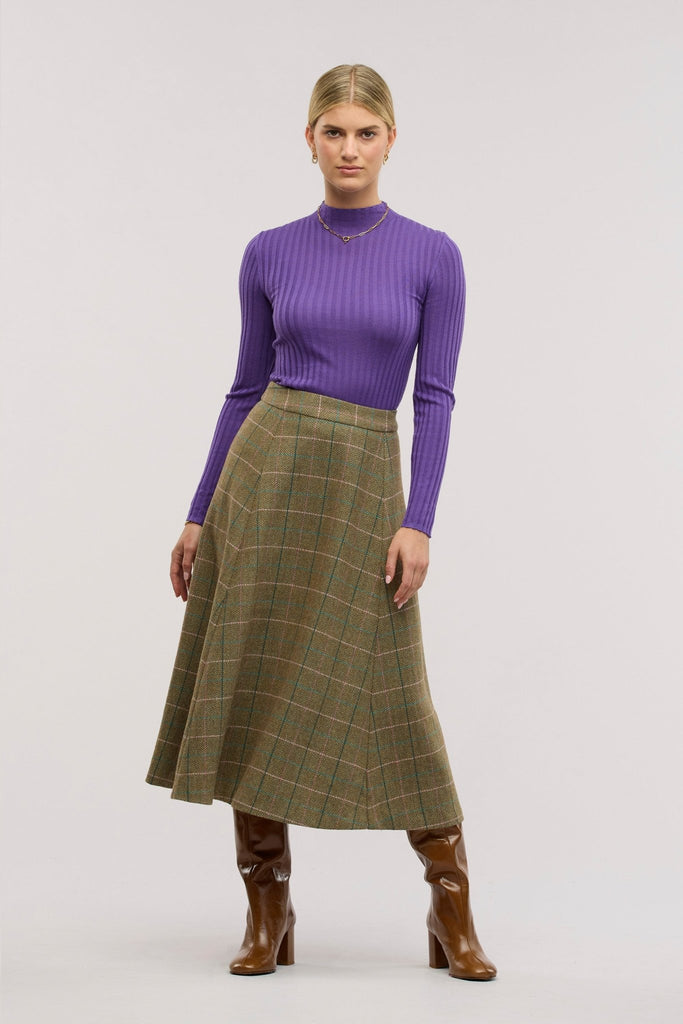 Reverence Wool Skirt - Obus Online