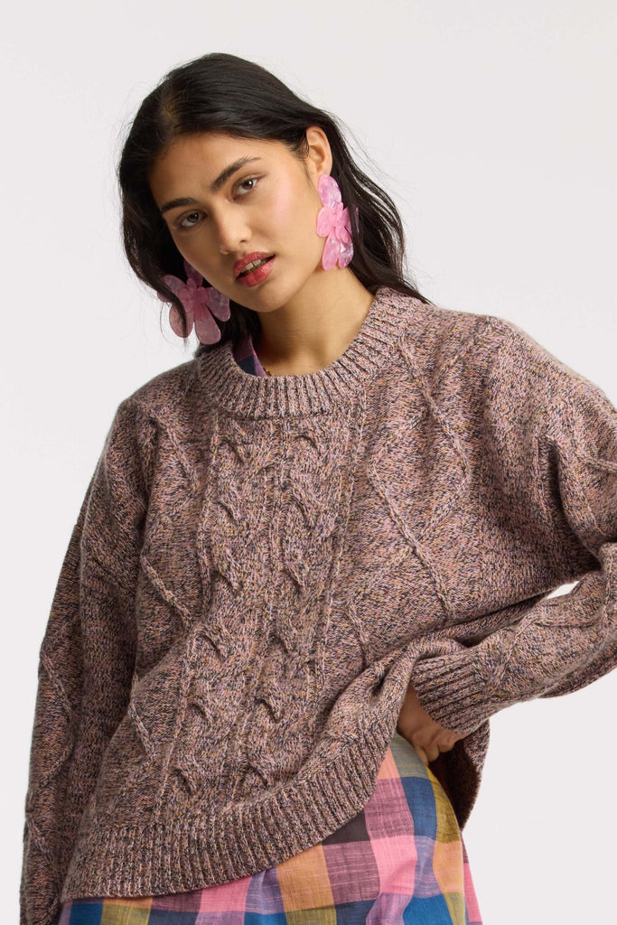 Reverie Cable Knit Jumper - Obus Online