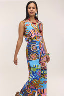 Saraeva Wide Leg Jumpsuit - Obus Online