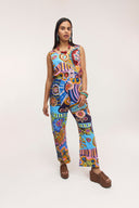 Saraeva Wide Leg Jumpsuit - Obus Online
