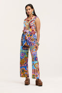 Saraeva Wide Leg Jumpsuit - Obus Online