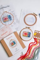Sardines Tin Embroidery Kit