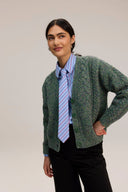 Second Nature Cable Knit Cardigan - Obus Online