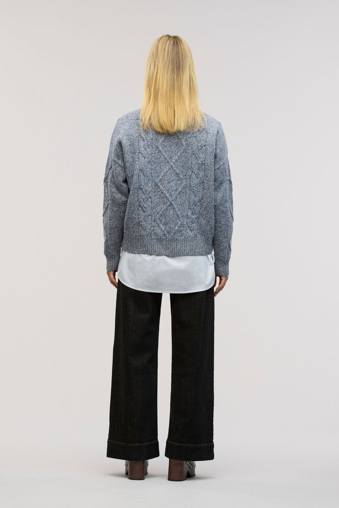 Solstice Cable Knit Jumper - Obus Online