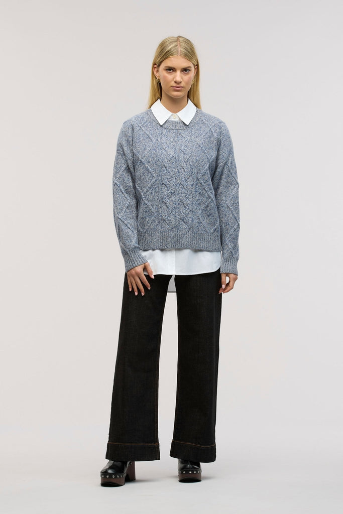 Solstice Cable Knit Jumper - Obus Online