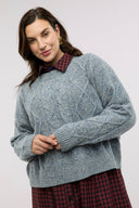 Solstice Cable Knit Jumper - Obus Online