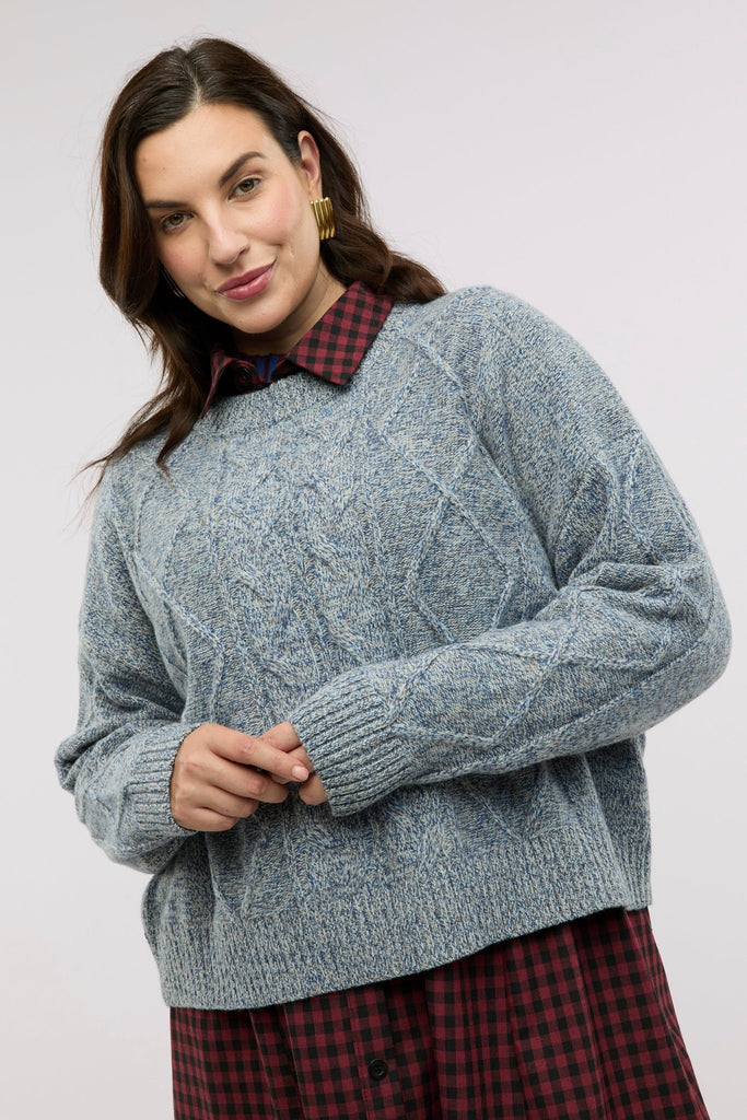 Solstice Cable Knit Jumper - Obus Online