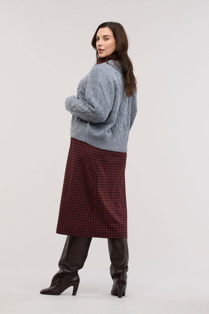 Solstice Cable Knit Jumper - Obus Online
