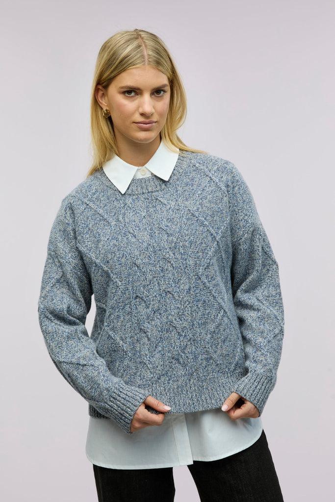 Solstice Cable Knit Jumper - Obus Online