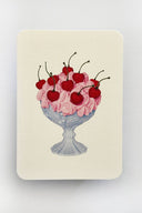 Strawberry Chantilly Cream Greeting Card - Obus Online